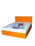 Saltea cu spuma, Nova Comfort Flex 140x200x20cm, fermitate tare, hipoalergenica, husa detasabila, Saltsib, Cu Memory Foam