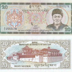 2000 , 20 ngultrum ( P-23 ) - Bhutan - stare UNC