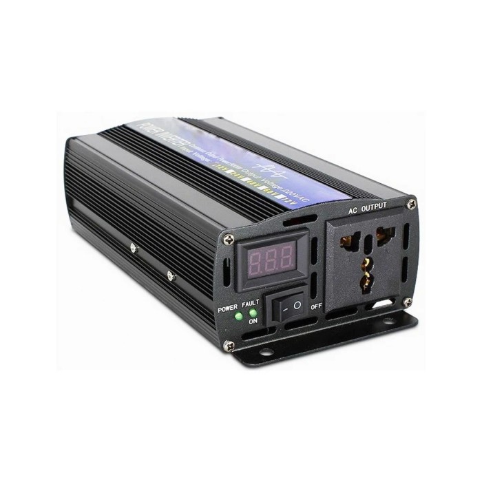 Invertor 12Vdc-230Vac 1300W sinus pur+afisaj led