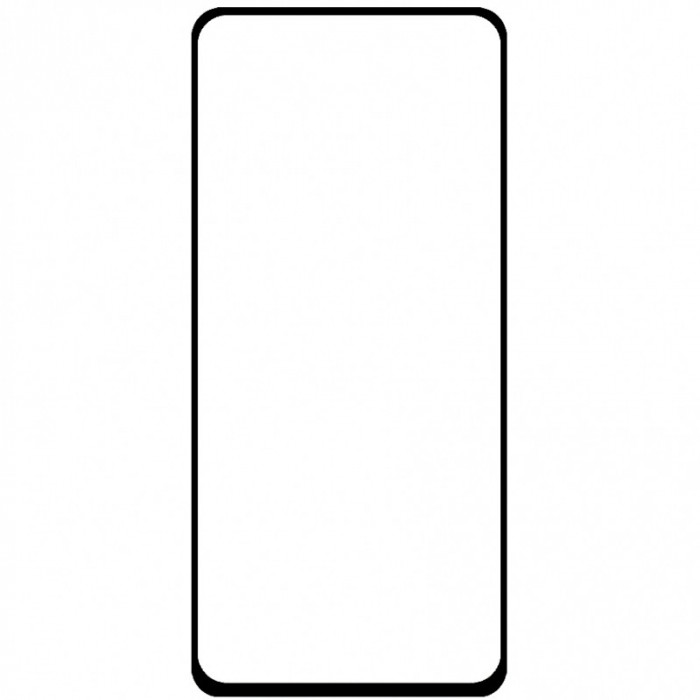Folie Protectie Ecran OEM pentru Xiaomi Redmi Note 9 Pro Max, Sticla securizata, Full Face, Full Glue, 5D, 0.3mm, Neagra