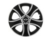 Set 4 capace roti Bis Gri-Negru R14 pentru gama auto Mini Cooper, Autohelix MSA