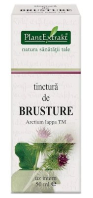 Tinctura de brusture, 50ml, PlantExtrakt foto