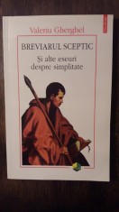 BREVIARUL SCEPTIC- VALERIU GHERGHEL foto