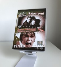 Film Subtitrat - DVD 2in1 - Sabotorul și Psycho (Hitchcock)