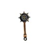 Buzdugan Viking, Din spuma, MASHASHOP, negru/galben, 42 cm