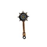 Cumpara ieftin Buzdugan Viking, Din spuma, MASHASHOP, negru/galben, 42 cm