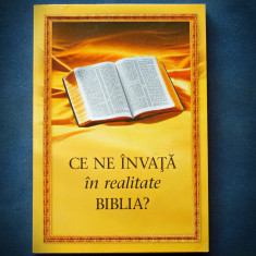 CE NE INVATA IN REALITATE BIBLIA? foto