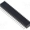 Conector SAMTEC BSW 20 pini soclu mamă drept THT pentru PCB 2,5mm
