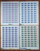 ✅RO 1971 LP 783 &quot;Aniversari II - Oameni de stiinta&quot; , serie in coli complete de 50 , MNH, Nestampilat