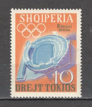Albania.1963 Expozitia filatelica RIMINI-supr. SA.419