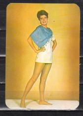 C9 2 - 1985 - Calendar de buzunar - reclama ciorapi ADESGO