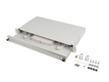 Patch panel fibra rack 19 1U 24x SC simplex 24x LC duplex + accesorii