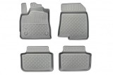 Covorase Auto Tip Tavita Aristar Dacia Logan 3 III (2021-&gt;) Sedan Negre, Margine Protectie, Scanare 3D, Polimer Durabil