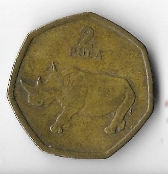 Moneda 2 pula 2004 - Botswana foto