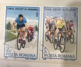 (F) Timbre Serii Romania Turul ciclist 1986