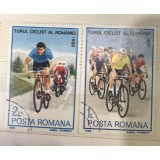 (F) Timbre Serii Romania Turul ciclist 1986