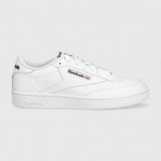 Reebok Classic sneakers din piele CLUB C 85 GZ1605 culoarea alb GZ1605-FTW/FT/BL