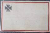 Carte postala cu crucea Imperiului german, 1915