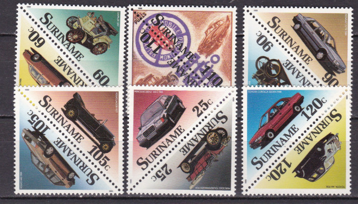 Surinam 1989 auto MI 1294-1305 MNH