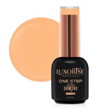 Cumpara ieftin Oja Semipermanenta One Step Diamond Orange Sorbet 10ml, LUXORISE