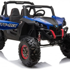 Masinuta electrica cu scaun de piele Nichiduta Xtreme Jumper UTV-MX Blue