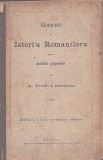 1347SPN Elemente de Istori&rsquo;a Romaniloru pentru scolele poporale de A Treb Laurianu, 1871, Sibiu