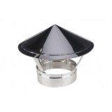 Capac Terminal Cos de Fum INOX, 130mm