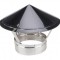 Capac Terminal Cos de Fum INOX, 225mm