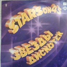 Stars On 45 Звезды Дискотек 2 disc vinyl lp muzica disco pop URSS melodia 1982