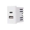 Modul Priza USB A+C 1M LUXION, Standard Italian SmartElectro IntelligentHouse