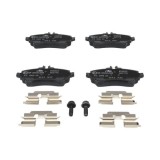 Set placute frana punte fata Mercedes Clasa A (W168), 07.1997-08.2004, Vaneo (W414), 2002-2005, marca Ate 13.0460-2833.2