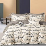 Cumpara ieftin Lenjerie de pat Percalle,pat dublu, 3 piese, cearceaf pat clasic 160cm x 240cm, cearceaf pilota 150cm x 220cm, 1 fata perna 50 x 70-PRC74.3PIESE, Ralex Pucioasa
