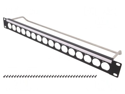 Adaptor de montare patch panel RACK M3 19 foto