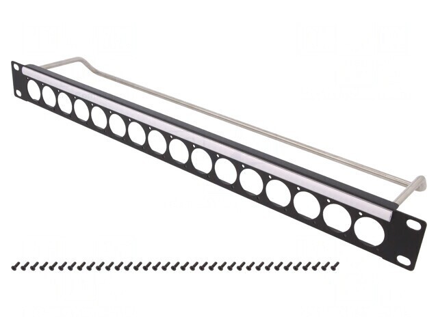 Adaptor de montare patch panel RACK M3 19