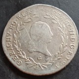 Austria 20 kreuzer 1802 G/Baia Mare argint Francisc