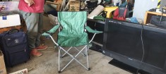 Scaun pliant outdoor Verde 110kg foto