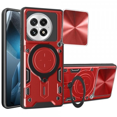 Husa pentru OnePlus 13, Techsuit, CamGuard Pro, Rosie foto