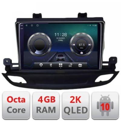 Navigatie Opel Insignia 2018- C-insignia19 Android Octa Core Ecran 2K QLED GPS 4G 4+32GB 360 kit-insignia19+EDT-E410-2K CarStore Technology foto