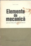 Elemente de mecanica - Caius Iacob