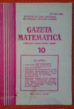 Gazeta matematica - nr.10 din 1987