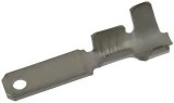 Papuci electrici tata 2.8mm, neizolati, latime 2.8mm, grosime 0.8mm, sertizare cablu 0.5-1mm&sup2; - set 100 buc