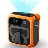 Mini ventilator portabil premium 10000mAh Asteroid GSM Z13, portocaliu