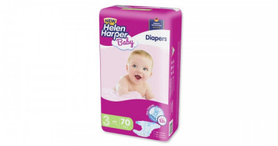 Helen Harper Panama Baby Pelenka 4-9kg Midi 3 (70db) foto