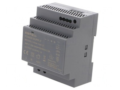 Alimentator Pulsatoriu pentru Șină DIN 90W 12V 7.1A foto