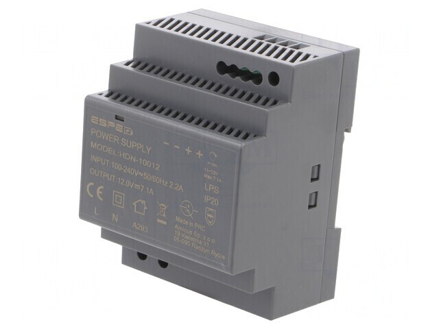 Alimentator Pulsatoriu pentru Șină DIN 90W 12V 7.1A