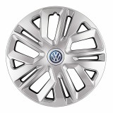 Set 4 Capace Roti 14 inchi (R14) Raven Gri, Compatibile Cu Volkswagen