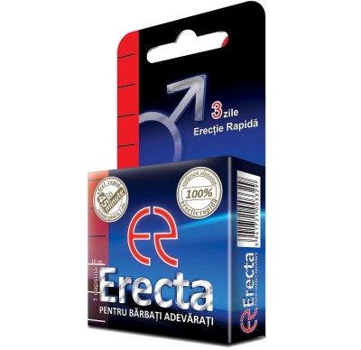 Pastile Intarzierea Ejacularii ERECTA 1 Bucata## foto