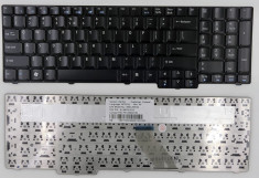 Tastatura Laptop Acer Aspire 7730ZG Neagra layout US noua foto