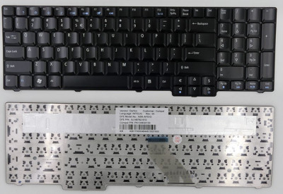 Tastatura Laptop Acer Aspire 8930 Neagra layout US noua foto