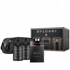 Bvlgari Bvlgari Man In Black Set 100+75+75 pentru barbati foto